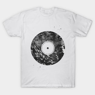 Vinyl disc T-Shirt